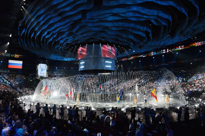 LC.UA на церемонії відкриття 16-го чемпіонату світу ФІНА з водних видів спорту 2015, LC.UA